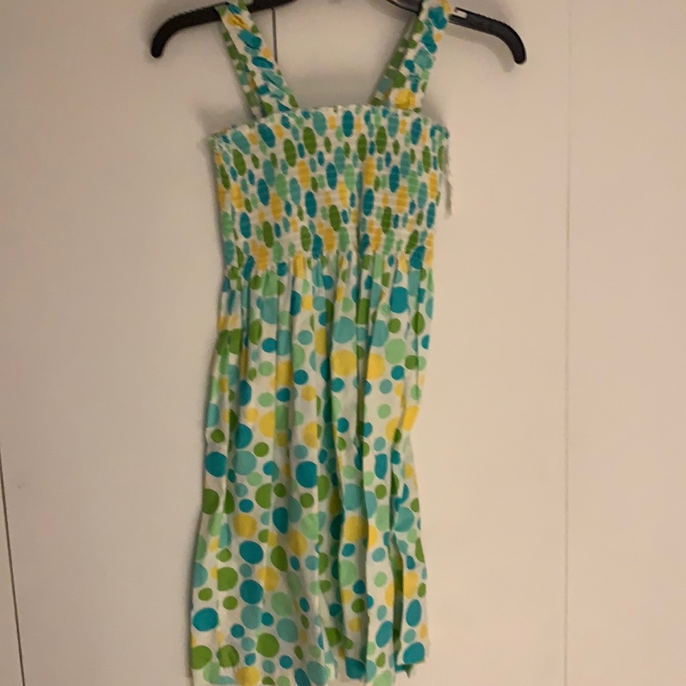 Hartstrings Polka Dot Dress Girls Size 12